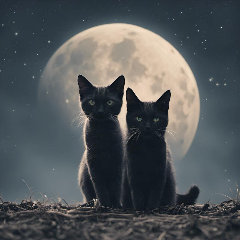 0 Two Cats Under Moonlit Night With Blurry Backgroun Esrgan V1 X2plus (1)