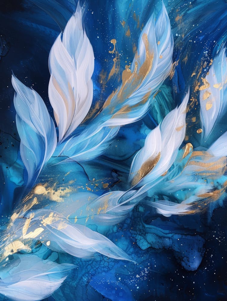 Blue Feathers 2