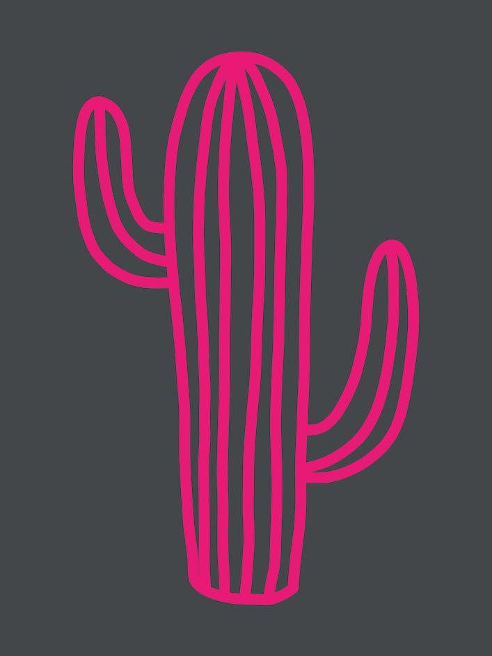 Cactus Neon Pink