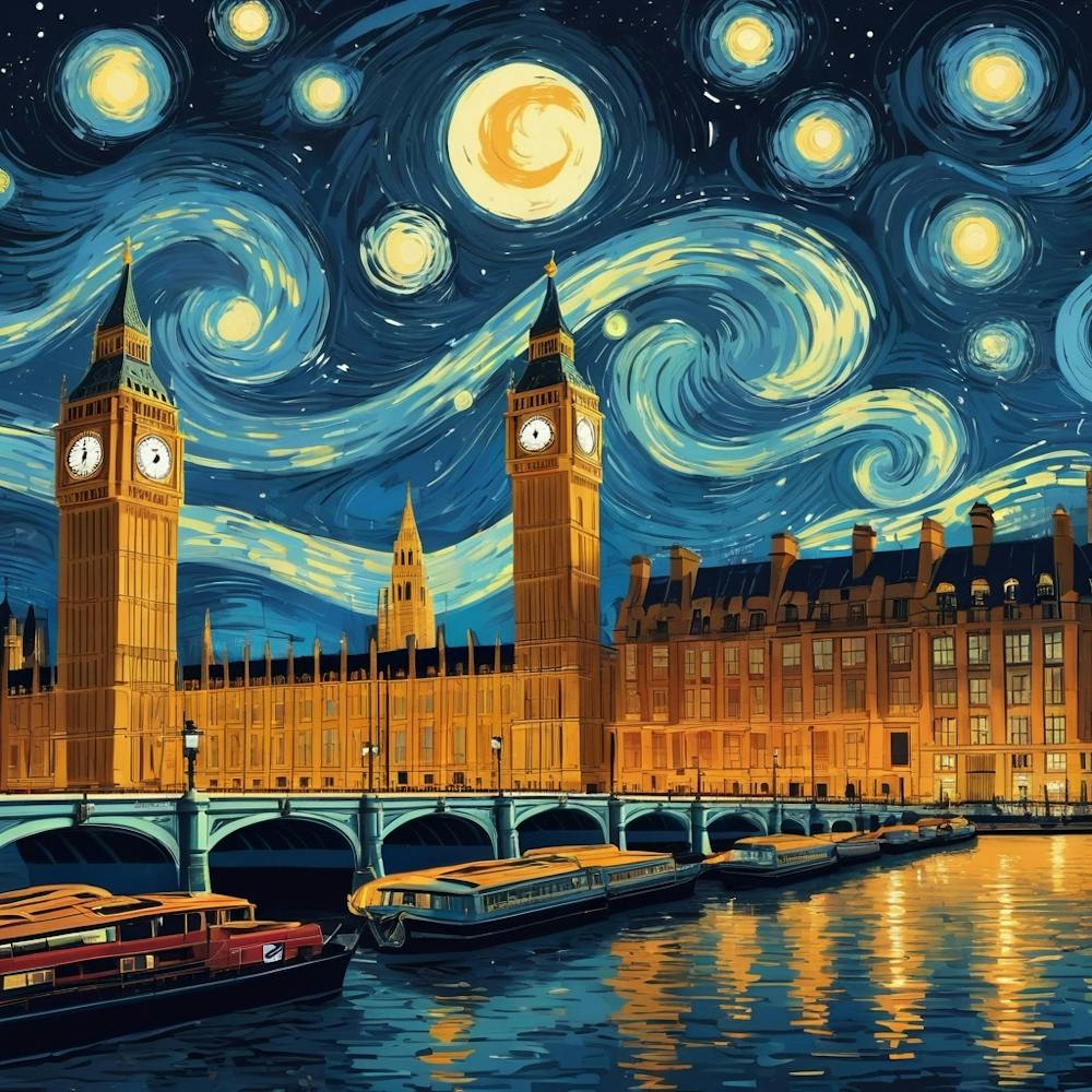 Starry Night à Londres 1