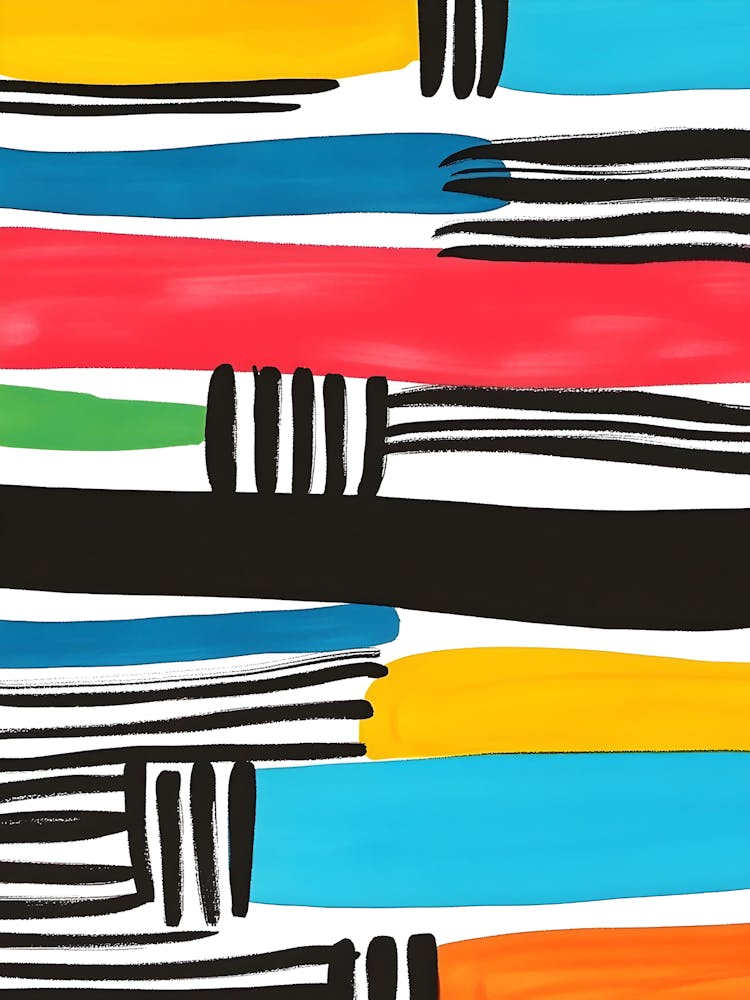 Colorful Brushstrokes