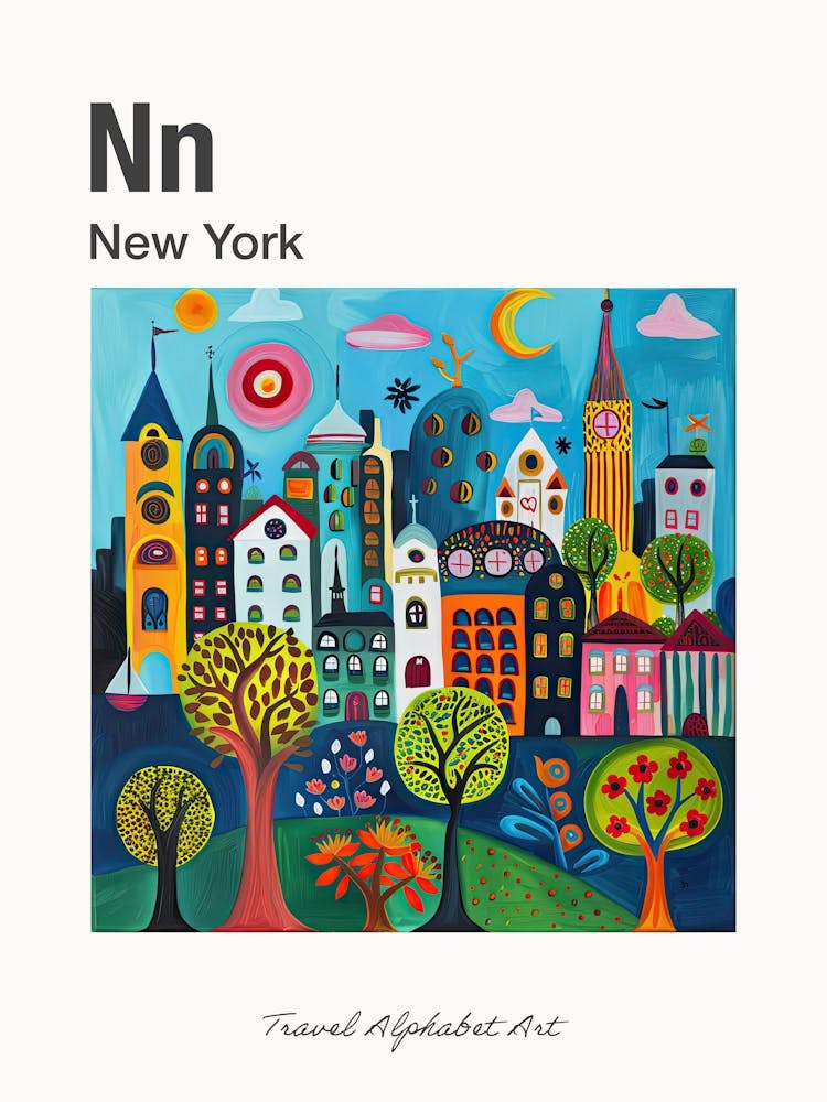 Kids Travel Alphabet  New York 2