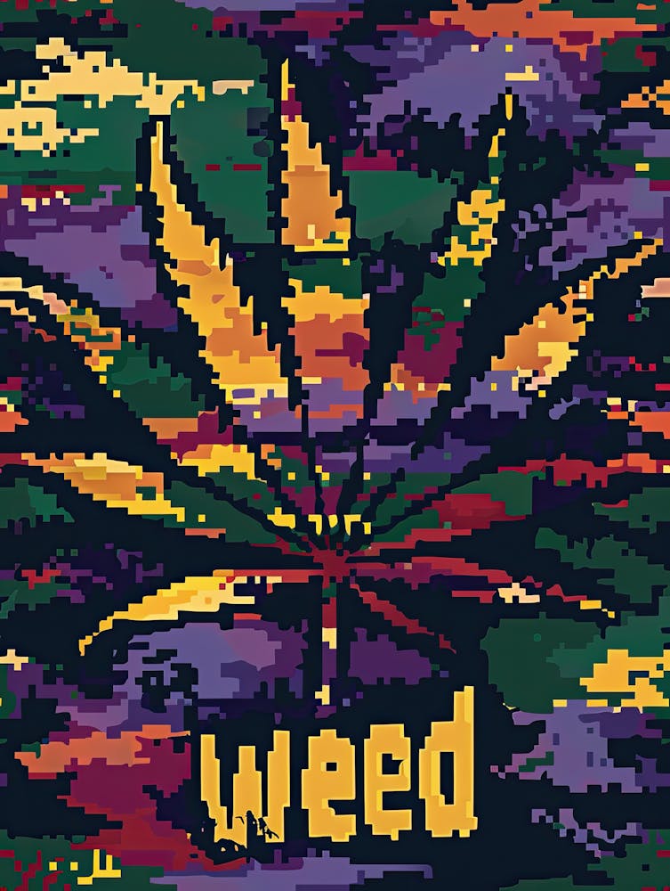 Colorful Cannabis Dreams