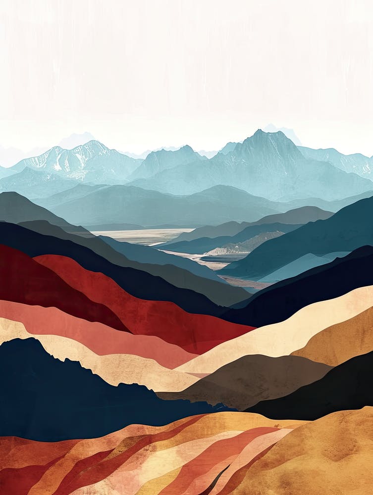 Alpine Alchemy: Minimalist Peaks