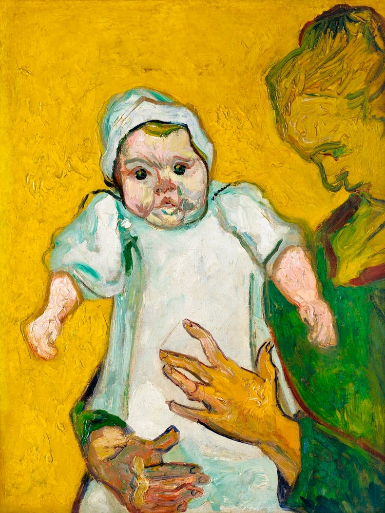 Madame Roulin And Her Baby (1888), Vincent Van Gogh