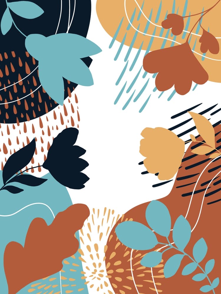 Abstract Floral Pattern 19