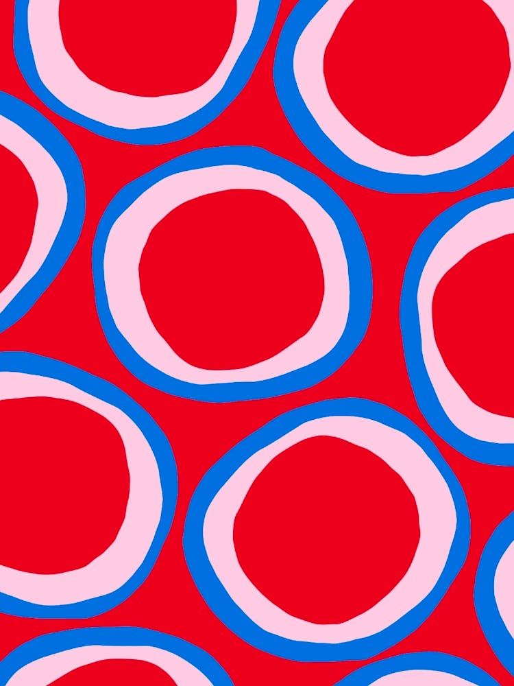 Red And Blue Circles 2