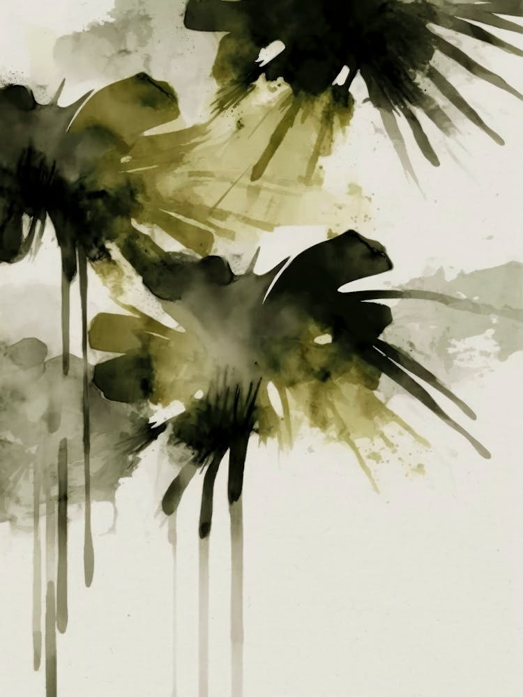 Green Flowers No 2