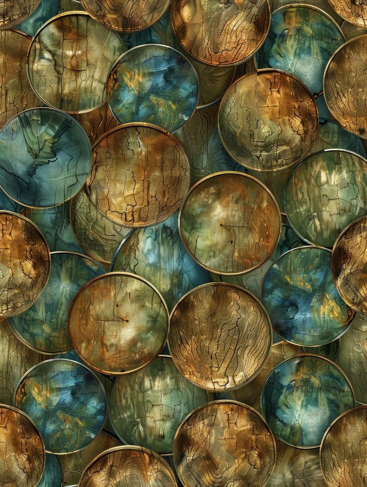 Gold And Blue 4