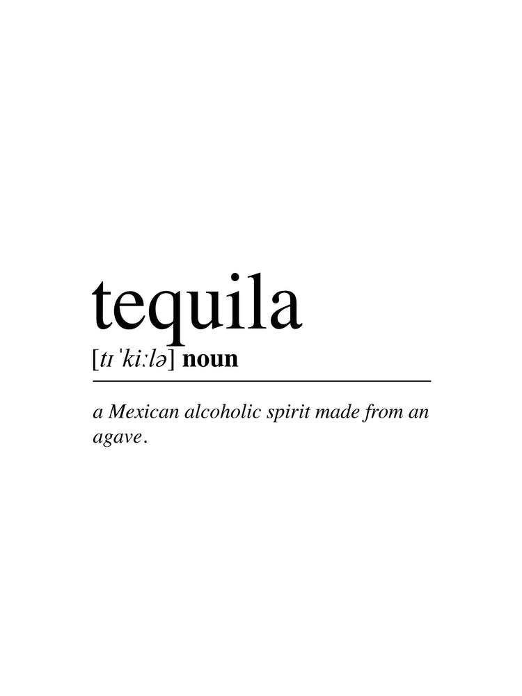Tequila Cocktail Word