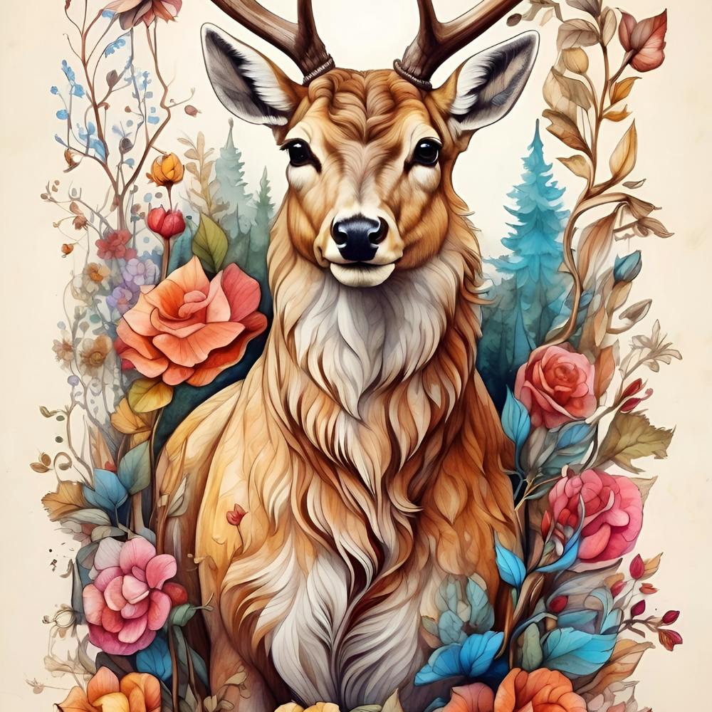 Beautiful goat