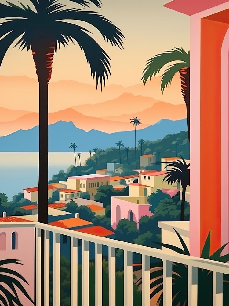 Puerto Vallarta, Mexico, Bold Outlines 4