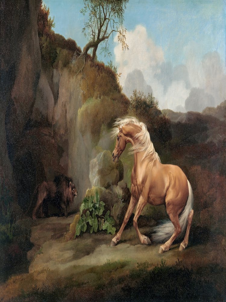 Horse And A Lion