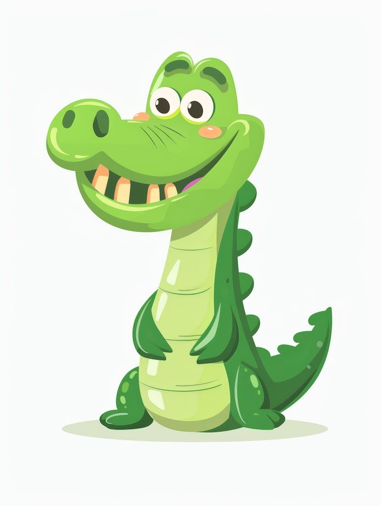 Cartoon Crocodile
