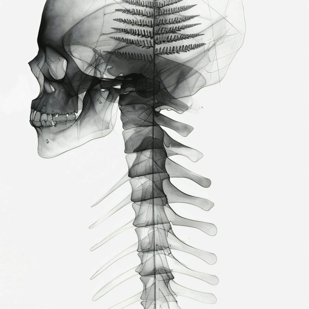 Skull And Fern