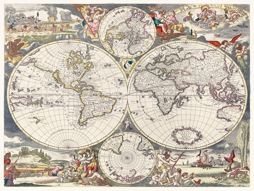 Nova Totius Terrarum Orbis Tabula (1660)