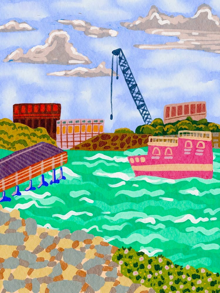 Boat In The Water
