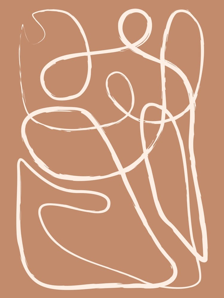 Drawing Of Lines, Abstract 1
