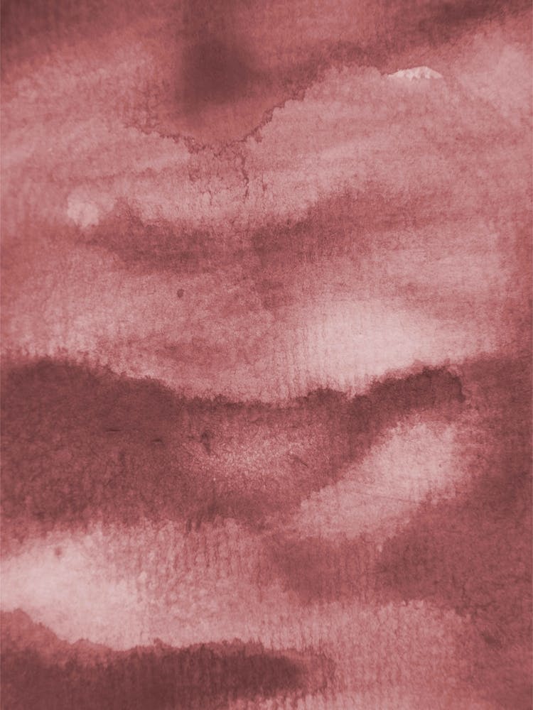 Aquarelle Meets Pencil Peach Clouds