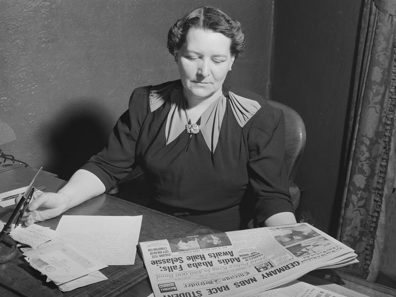 Publisher Of The Chicago Defender, Newspaper, Chicago, Illinois By Russell Lee