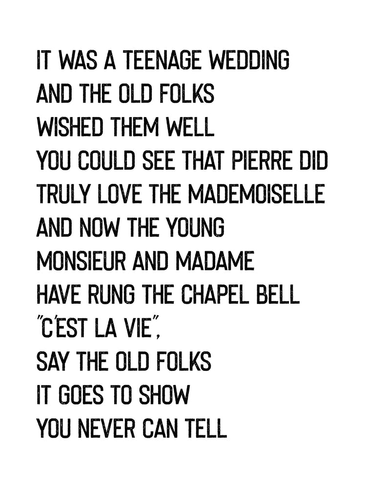 You Never Can Tell Pulp Fiction