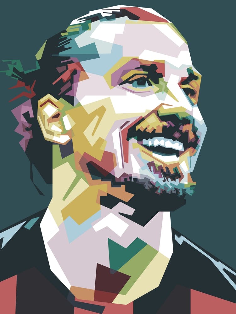 Zlatan Pop Art WPAP