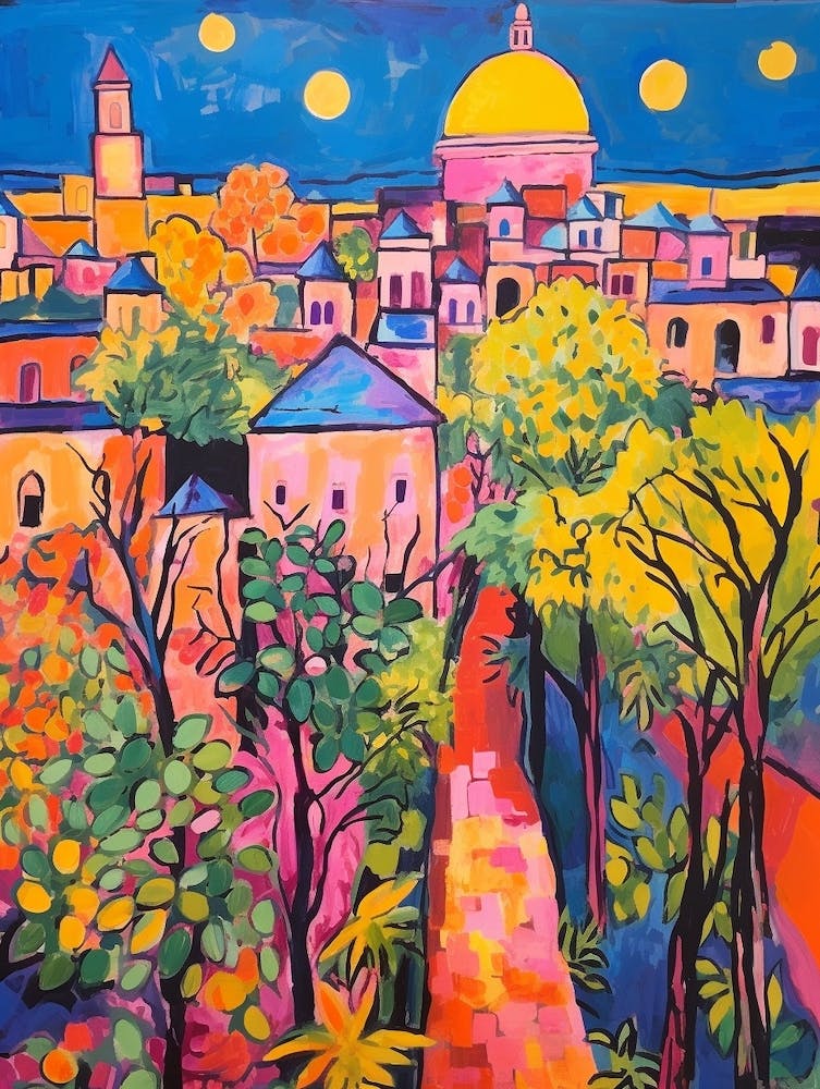 Mantua Italy 2 Fauvist Painting