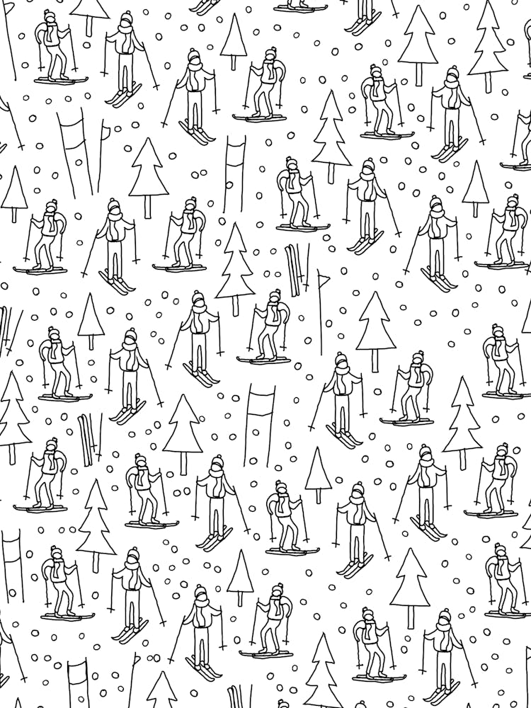 Ski Vacation Pattern