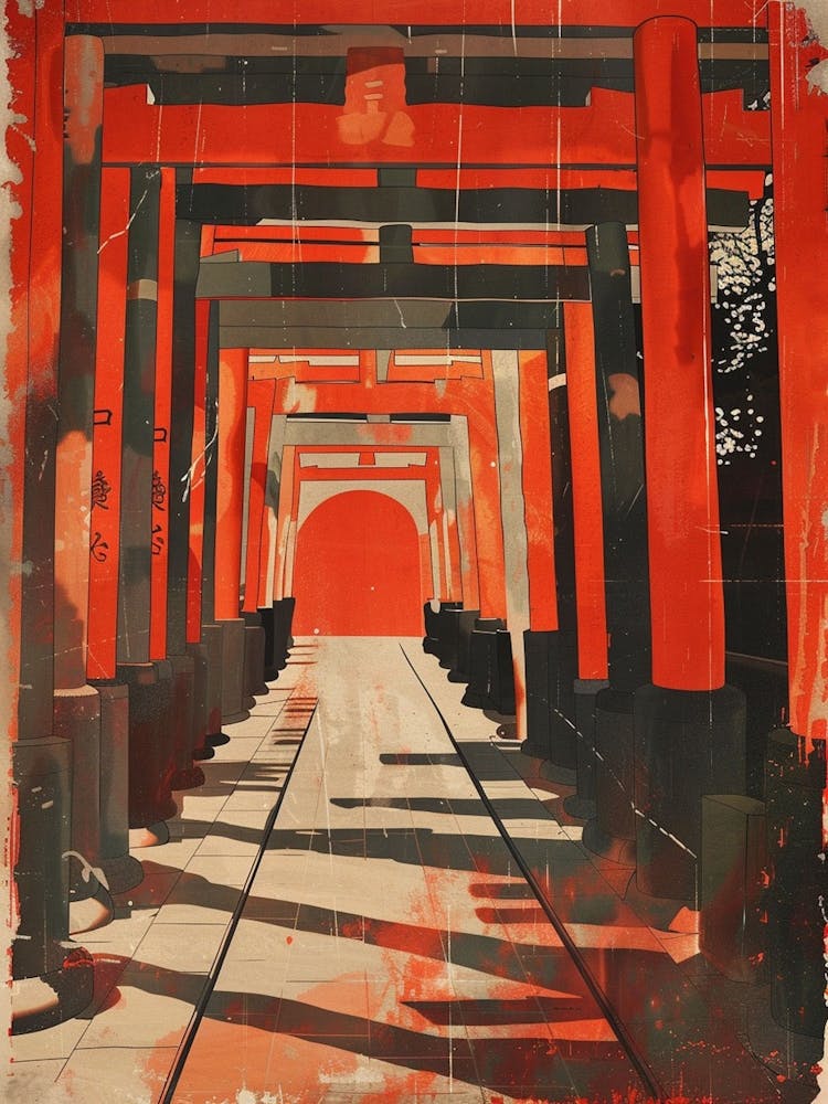 Fushimi Inari Taisha Vintage