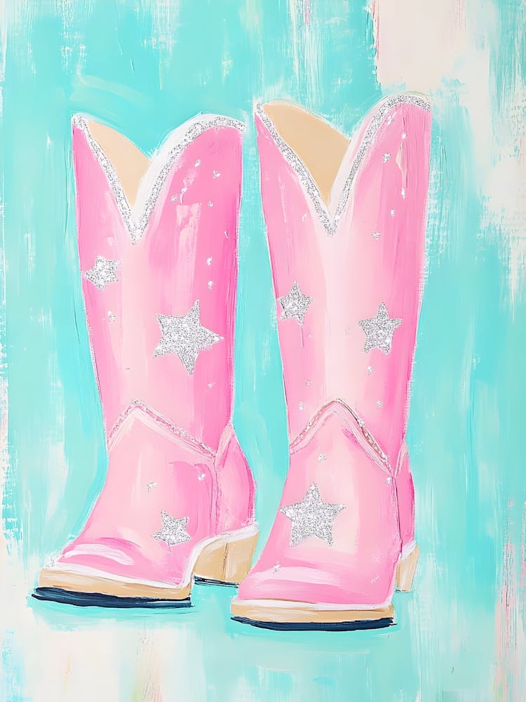 Pink Cowboy Boots 25