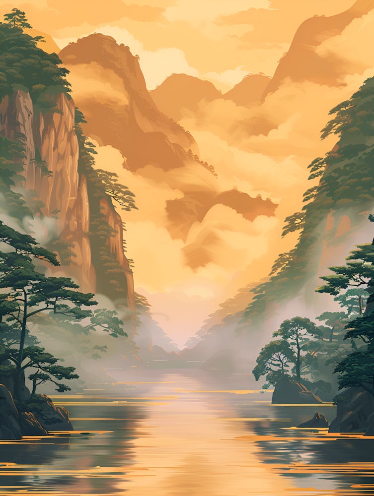 Asiatische Landschaft 2