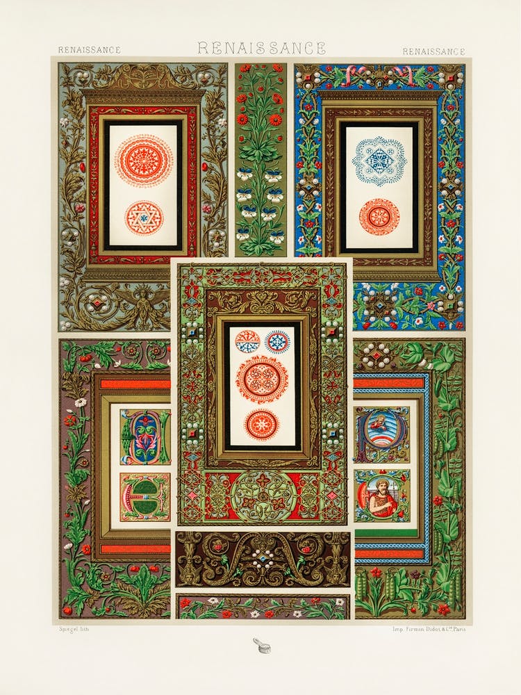 Renaissance Pattern, Albert Racine 3