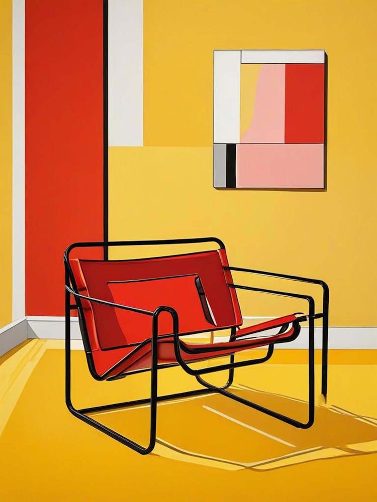 Wassily Chair Marcel Breuer Living Room (1)