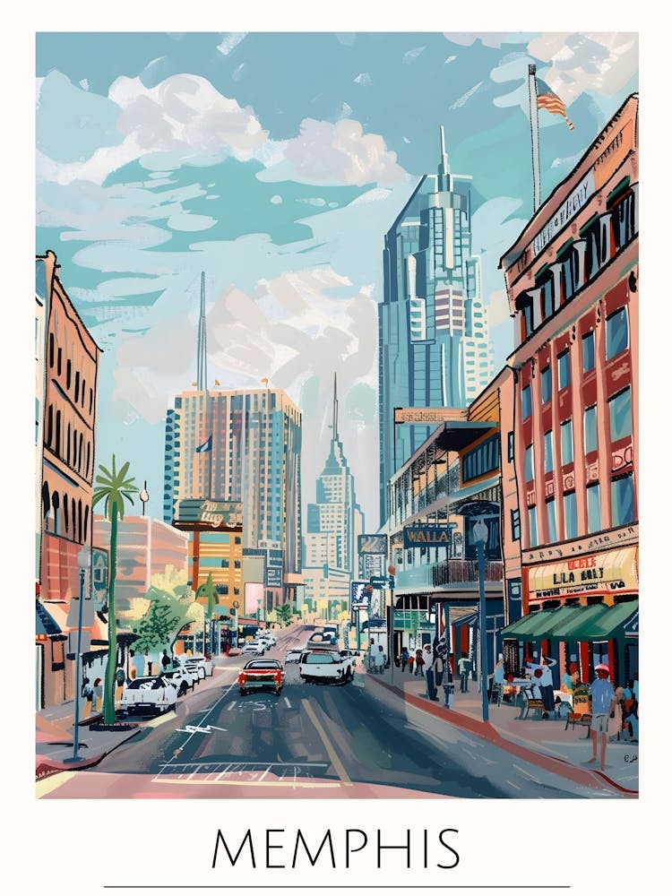 Memphis Cityscape