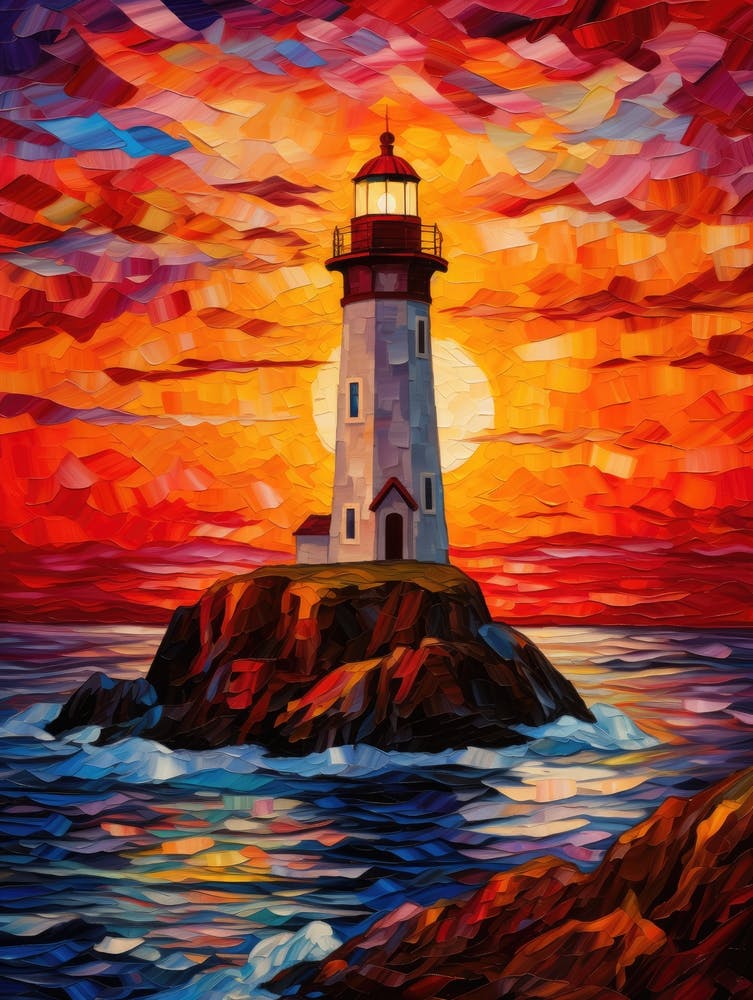 Sunset Lighthouse 3