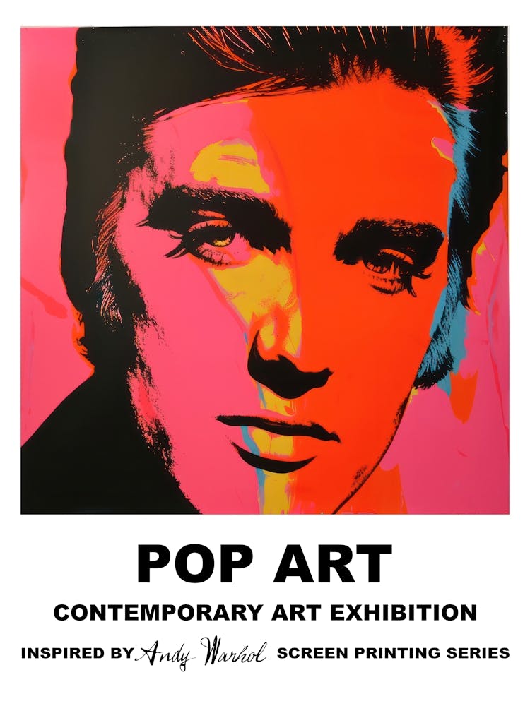 Poster Elvis Pop Art 3