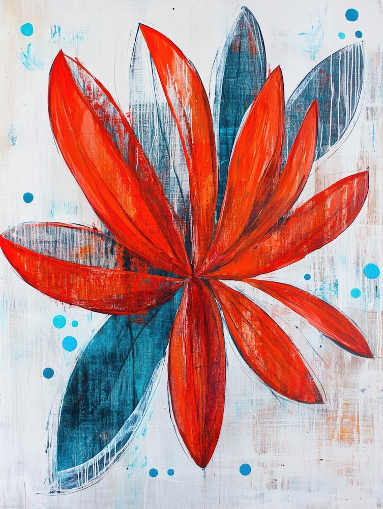 Red Flower 10