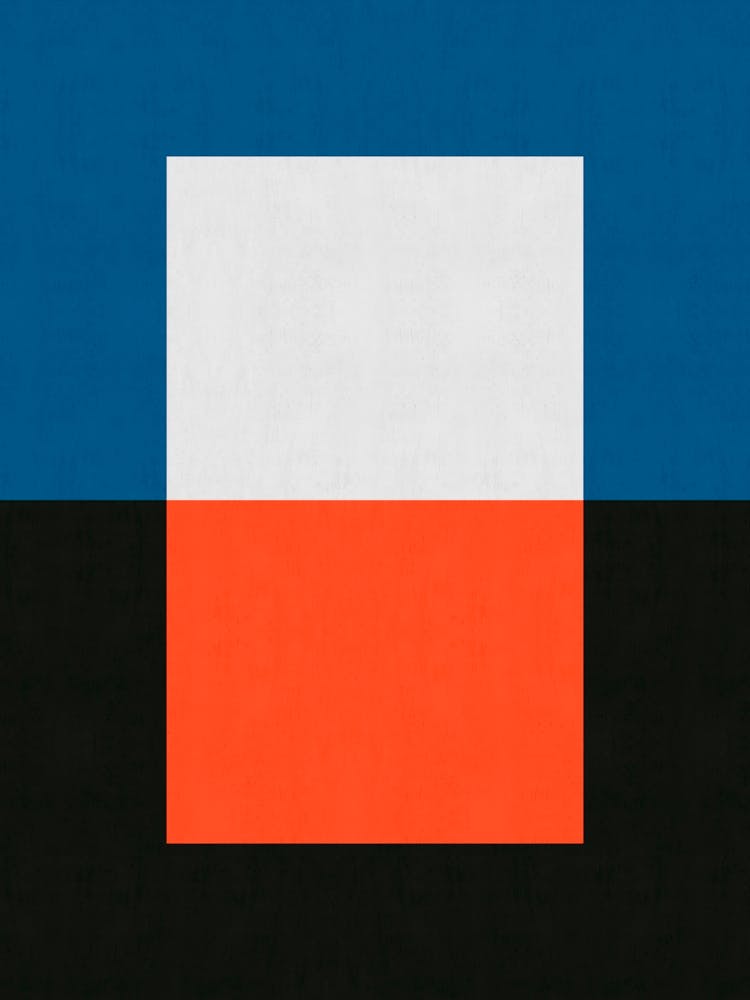 Blue and red geometry 2
