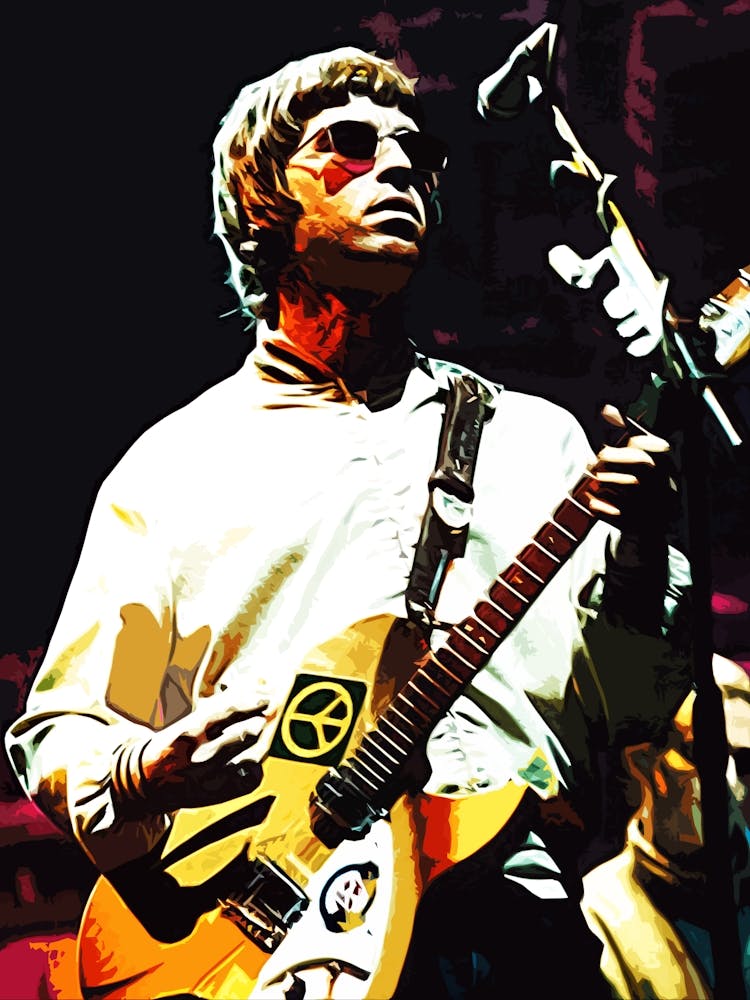 noel gallagher oasis britpop music band 7
