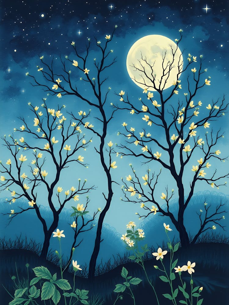 Moonlight In The Trees