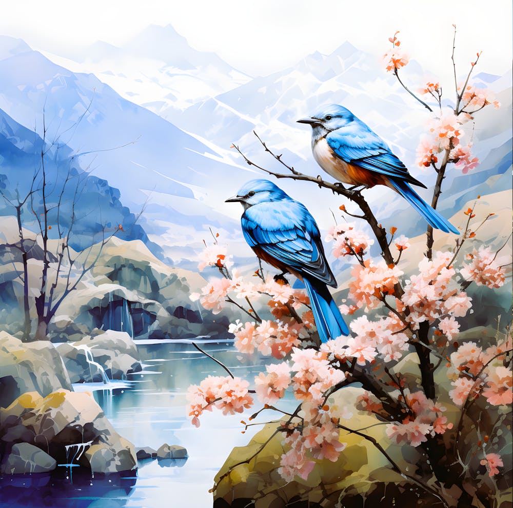Enchanted Avian Mystical Birds