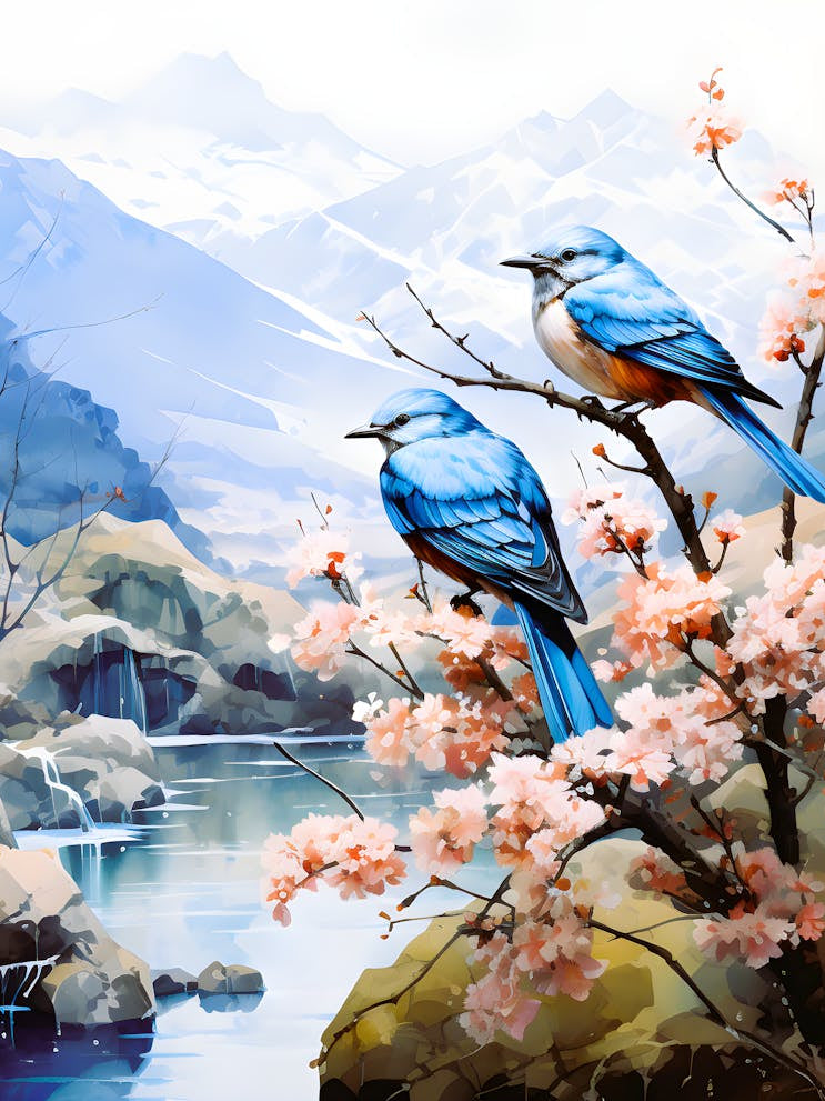 Enchanted Avian Mystical Birds