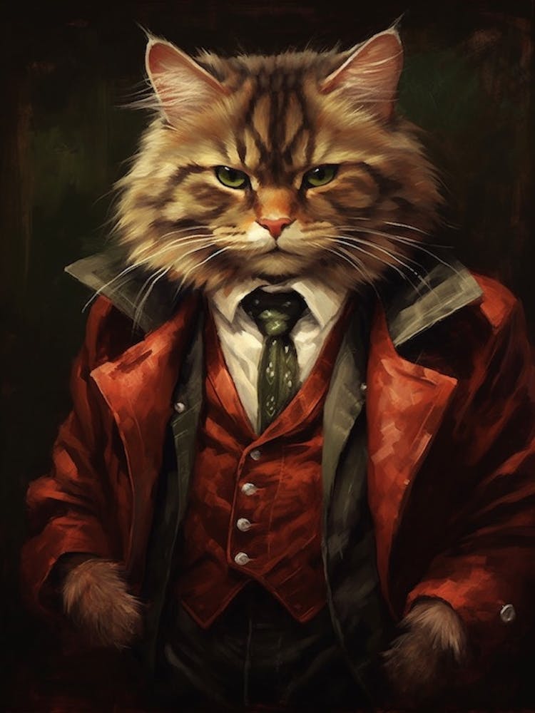 Gangster Cat Siberian