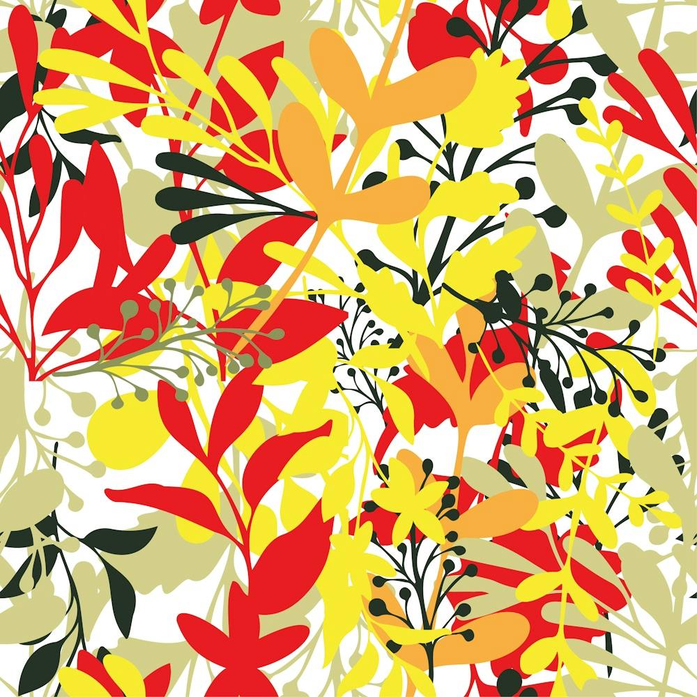 Abstract Floral Pattern