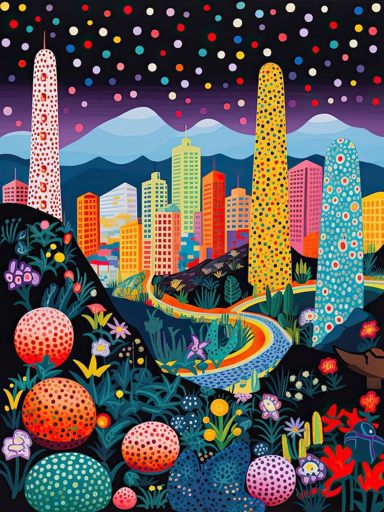 San Francisco, Illustration In The Style Of Pop Art 3