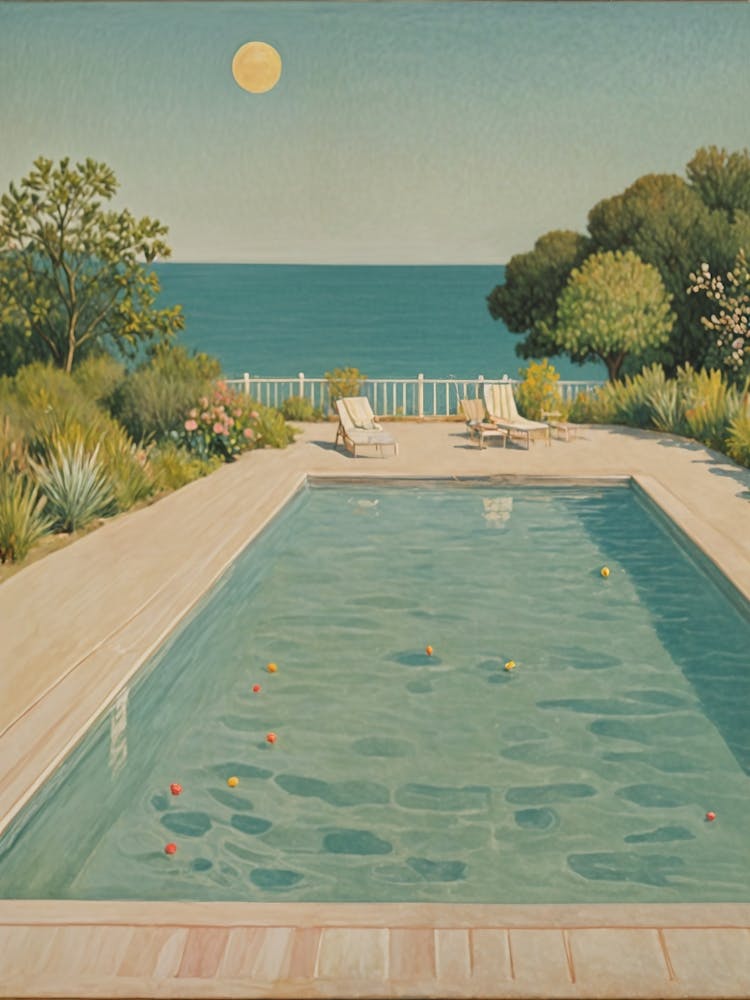 Swimming Pool by the Sea