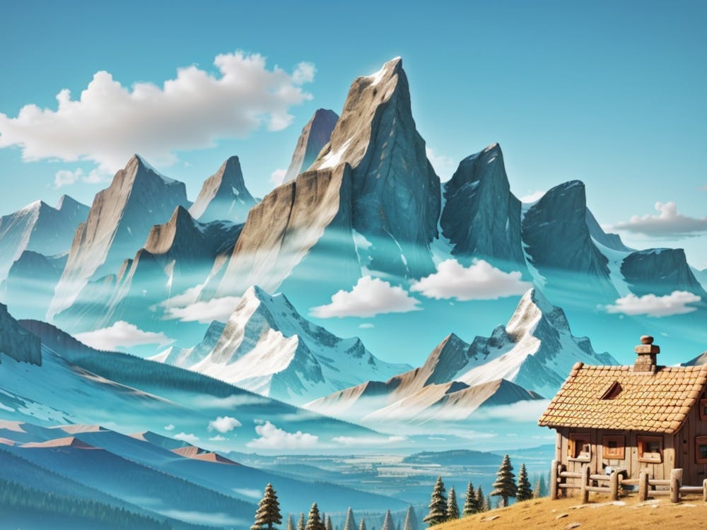 Cabin In The Mountains