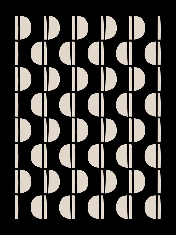 Mid-Century Modern Geometrisch
