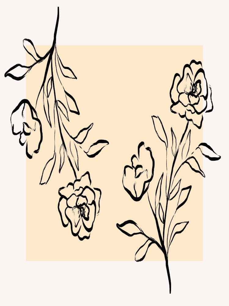 Floral Drawing