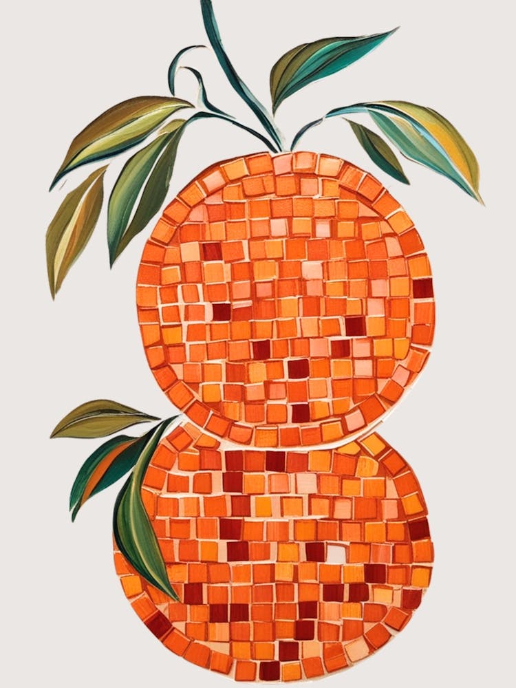 Mosaic Oranges 5